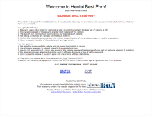 Tablet Screenshot of hentaibestporn.com
